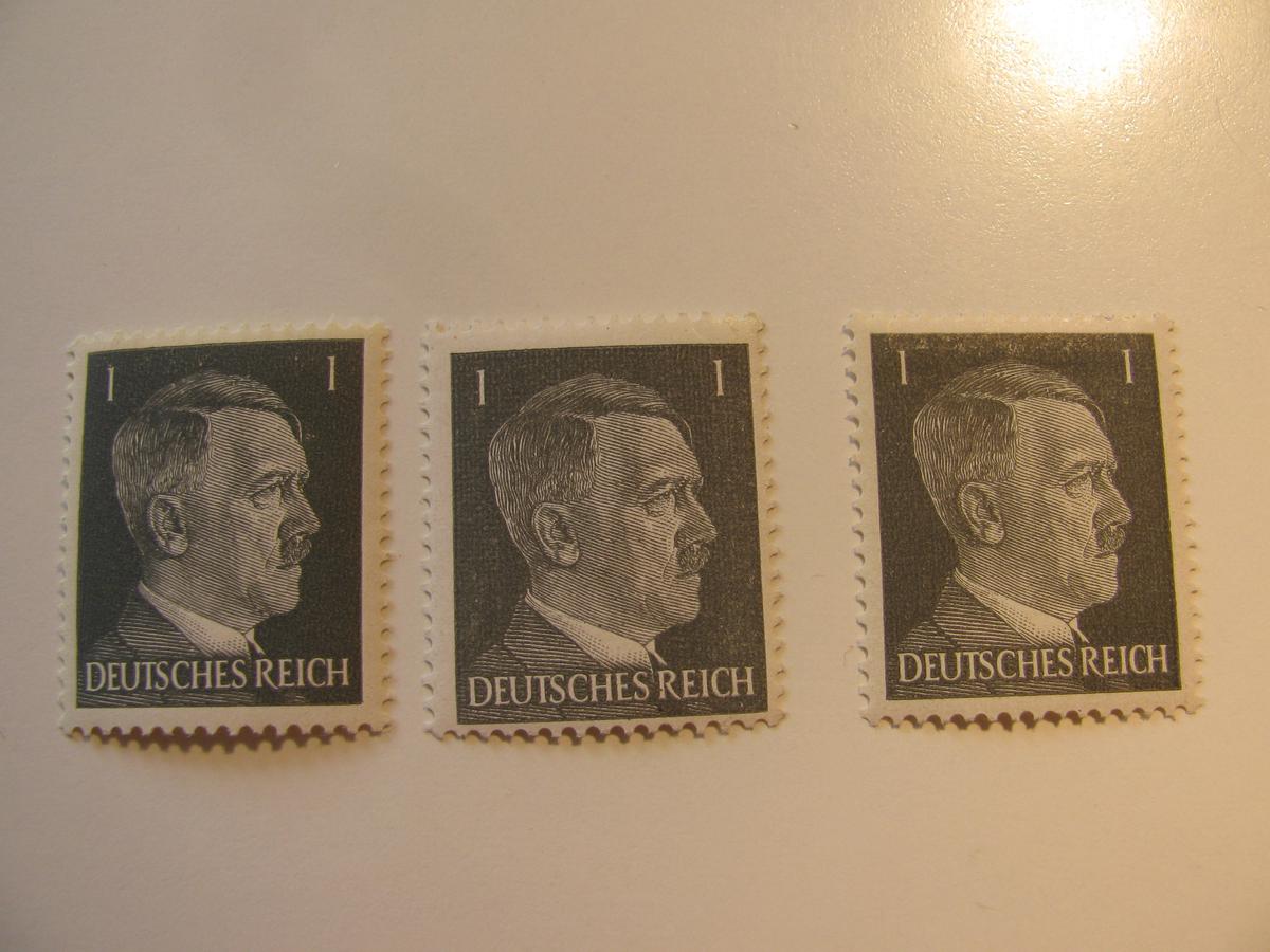 3 Nazi Germany Unused Stamp(s)