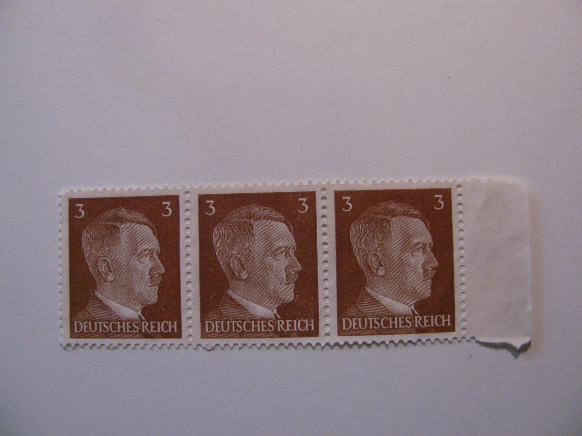 3 Nazi Germany Unused  Stamp(s)