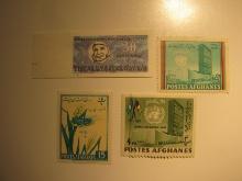 3 Afghanistan & Vietnam Unused  Stamp(s)