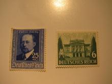 2 Nazi Germany Unused Stamp(s)