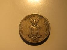 1937 Philippines (Under USA Protection) 5 Centavos