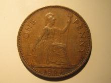 Foreign Coins: 1964 Great Britain Penny