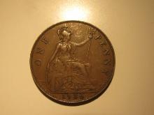 Foreign Coins: 1936 Great Britain Penny