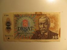 Foreign Currency: 1986 Czechoslovakia 10 Korun