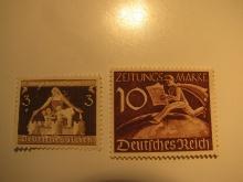 2 Nazi Germany Unused Stamp(s)