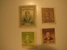 4 China Unused  Stamp(s)