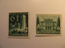 2 Nazi Germany Unused Stamp(s)