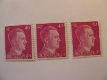 3 Nazi Germany Unused Stamp(s)