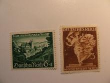 2 Nazi Germany Unused Stamp(s)