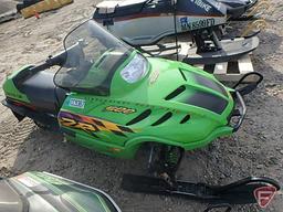 1998 Arctic Cat ZR 500 snowmobile, 500cc engine, SN: 9838665