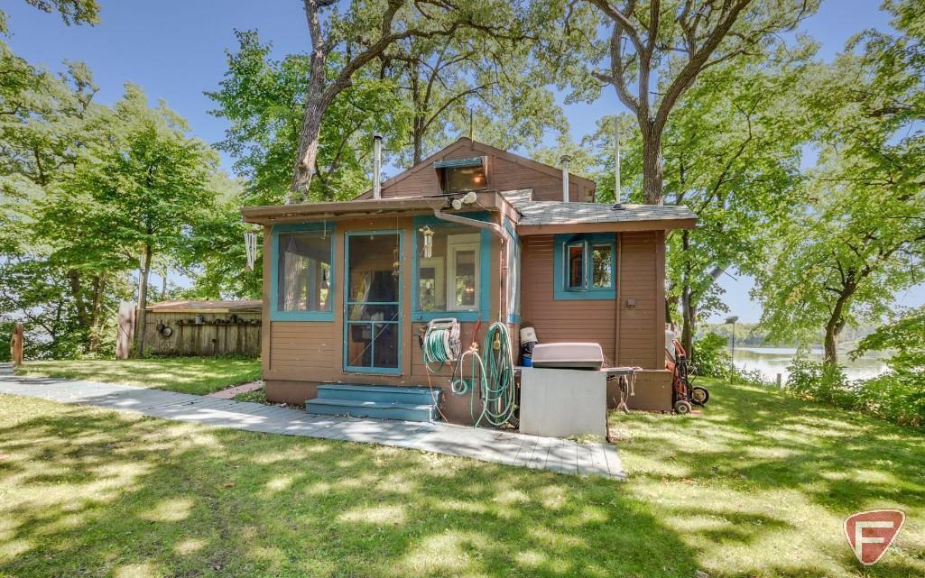 Historic Lake Hook Island with Cabin, Improvements and Access Easement.