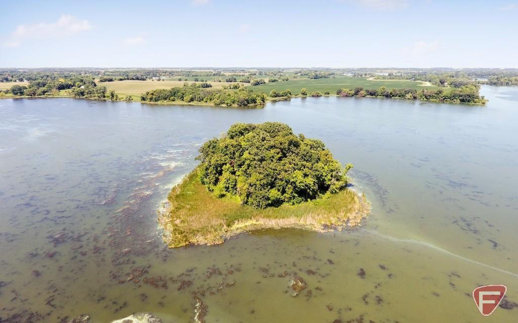 Historic Lake Hook Island with Cabin, Improvements and Access Easement.