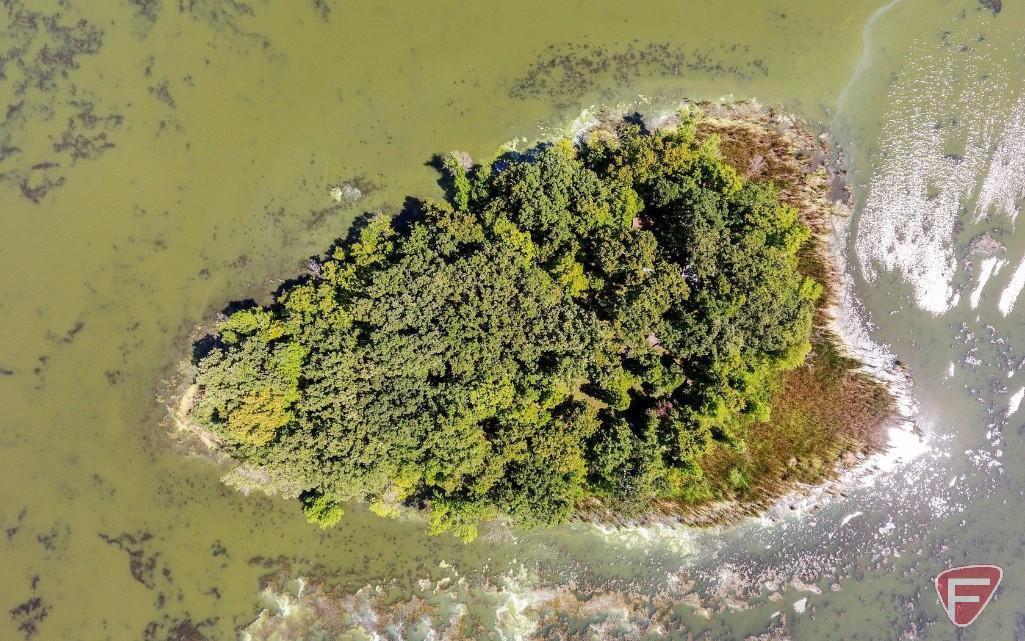 Historic Lake Hook Island with Cabin, Improvements and Access Easement.