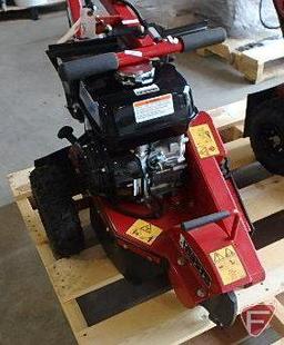 New Toro walk behind stump chipper, model SGR-6, with 2017 Honda Cyclone GX200 engine