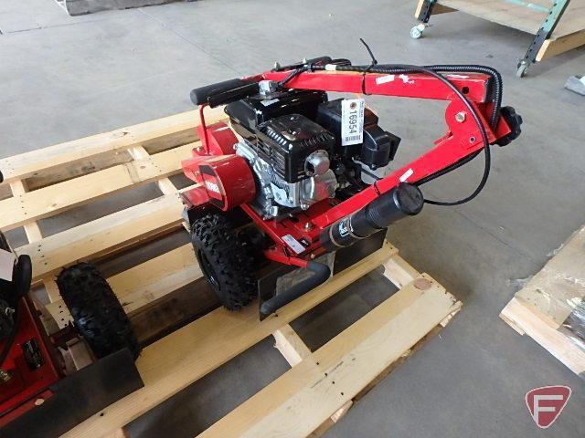 New Toro walk behind stump chipper, model SGR-6, with 2017 Honda Cyclone GX200 engine