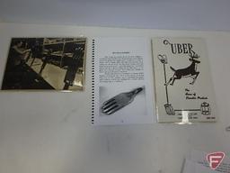 Metal glove iron used by Uber Glove Co, Owatonna MN; steam heated