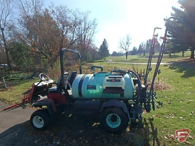 2003 Toro Multi Pro 5600 utility vehicle with Toro Low Profile 300 gallon sprayer