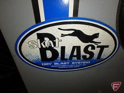 Skat Blast Dry Blast System sand blasting cabinet and collection system