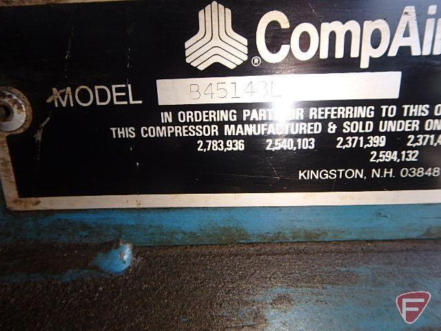 CompAir Kellog air compressor, model B4513BL, sn: 311/389
