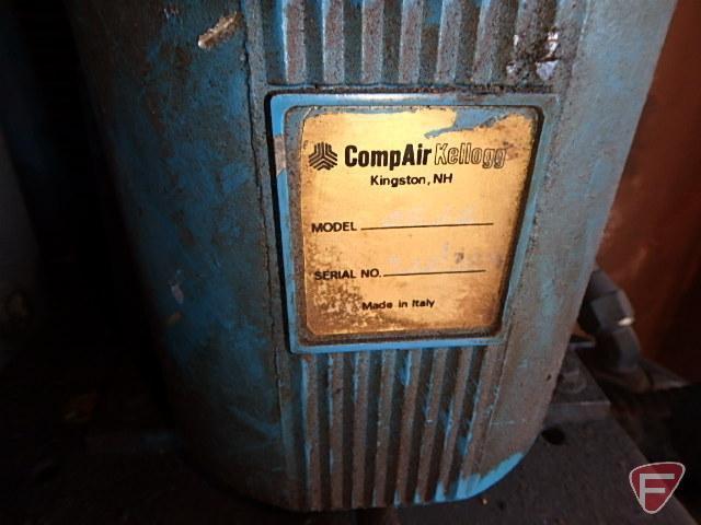 CompAir Kellog air compressor, model B4513BL, sn: 311/389