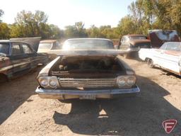 1962 Chevrolet Bel Air 4 door, VIN 21569J215413