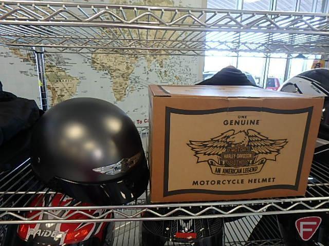 Harley Davidson Motor Cycle Phantom Chrome half helmet, size: XXL