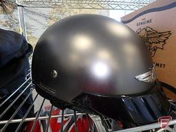 Harley Davidson Motor Cycle Phantom Chrome half helmet, size: XXL