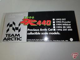 1996 Arctic Cat ZR 440 diecast snowmobile