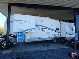 2008 NuWa Discovery Hitch Hiker 5th Wheel Camper Trailer, VIN # 1NW32DR058D077921