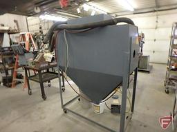 Trinco Dry Blast sand blasting cabinet, model 487BP