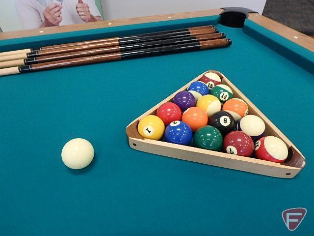 Sears Harvard Sports, U.S.A. 4 ft. x 8 ft. MDF pool table