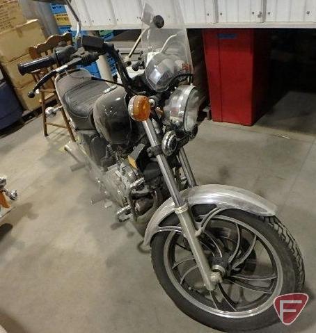 1982 Yamaha XV750 Virago Motorcycle, VIN # JYA4X7002CA212544