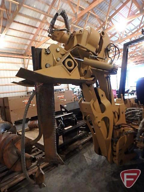 1997 Case 660 combo trencher and plow w/D125 backhoe, 978 hrs showing, diesel,