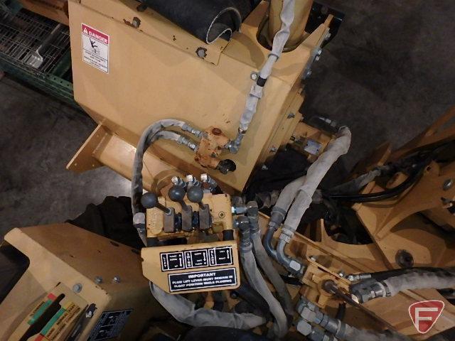 1997 Case 660 combo trencher and plow w/D125 backhoe, 978 hrs showing, diesel,