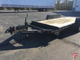 2009 TowMaster 16' Drop Deck Tilt Tandem Axle Trailer Vin: 4KNTT162X9L161256