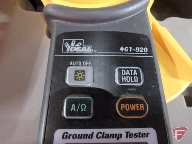 Ideal ground clamp resistant meter