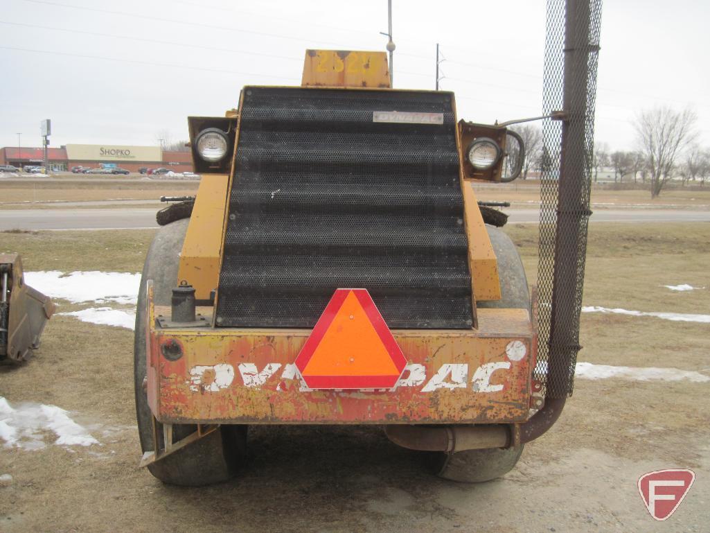 1991 Dynapac CA25A Roller with Cummins QSB 4.5 125HP engine, 5,239 hours, SN: 692B404