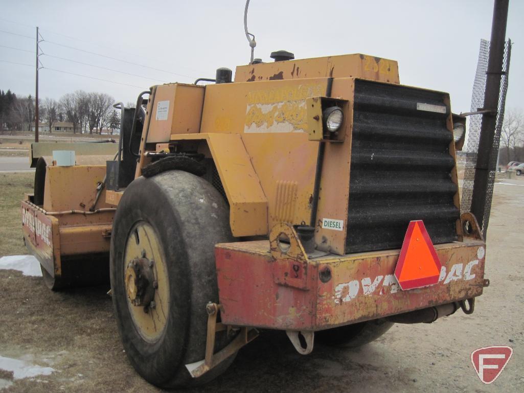 1991 Dynapac CA25A Roller with Cummins QSB 4.5 125HP engine, 5,239 hours, SN: 692B404