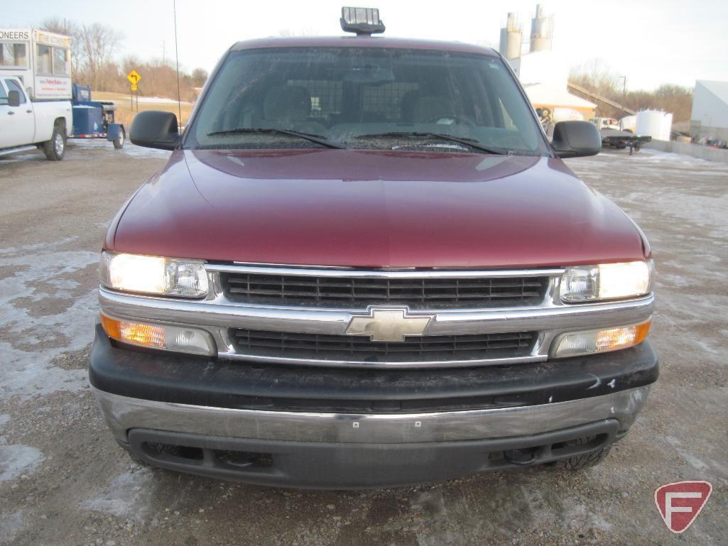 2004 Chevrolet Tahoe Multipurpose Vehicle (MPV), VIN # 1gnek13z14j291518