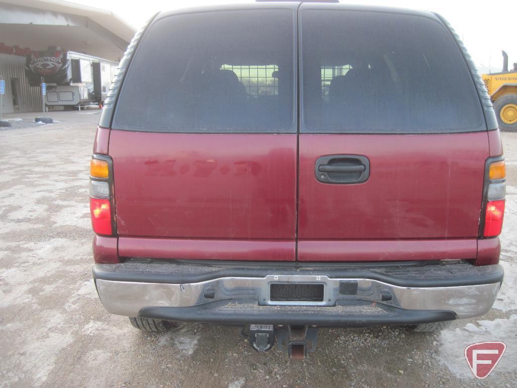 2004 Chevrolet Tahoe Multipurpose Vehicle (MPV), VIN # 1gnek13z14j291518