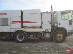 2007 Elgin Road Wizard Sweeper on Sterling SC8000 Truck, VIN # 49haadbv07dx58004