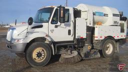 2007 International 4200 Truck with TYMCO 500X Air Sweeper, VIN # 1htmpafn27h433811