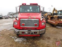 1999 Freightliner FL106 Firepumper Truck, VIN # 1FV68HDB7XH991257