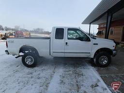 2000 Ford F-250 Pickup Truck, VIN # 1ftnx21s2yed89929