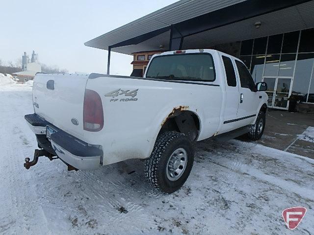 2000 Ford F-250 Pickup Truck, VIN # 1ftnx21s2yed89929