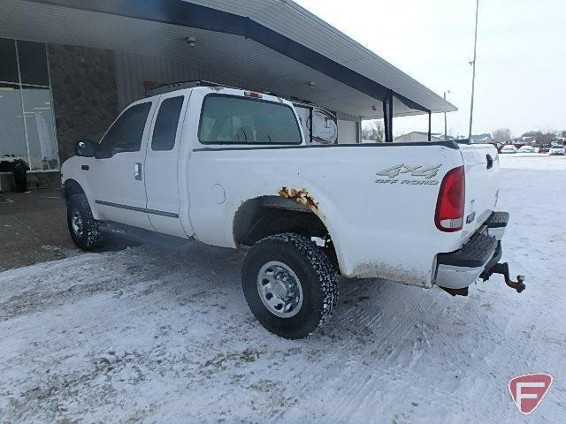 2000 Ford F-250 Pickup Truck, VIN # 1ftnx21s2yed89929