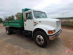 1997 International 4700 Dump Truck, VIN # 1HTSCABP6VH501132