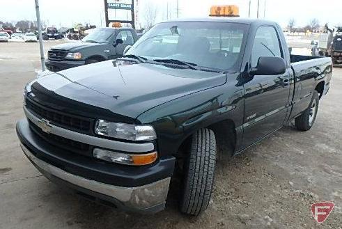 2001 Chevrolet Silverado Pickup Truck, VIN # 1gcec14w11z264813