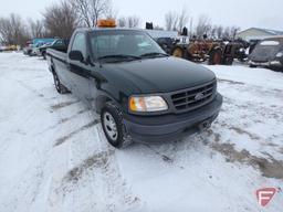 2002 Ford F-150 Pickup Truck, VIN # 2ftrf17252ca80149