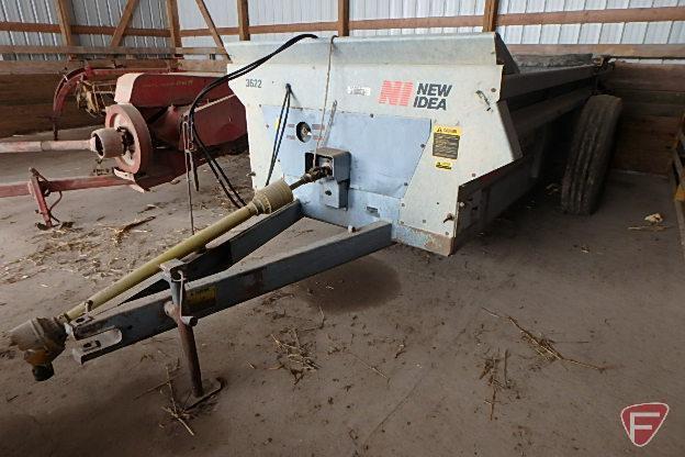 New Idea 3622 manure spreader; lot# 872, sn 247586